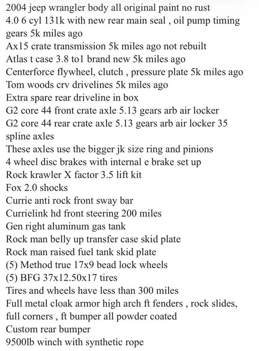 2004 Jeep TJ Wrangler - Image 22 of 23