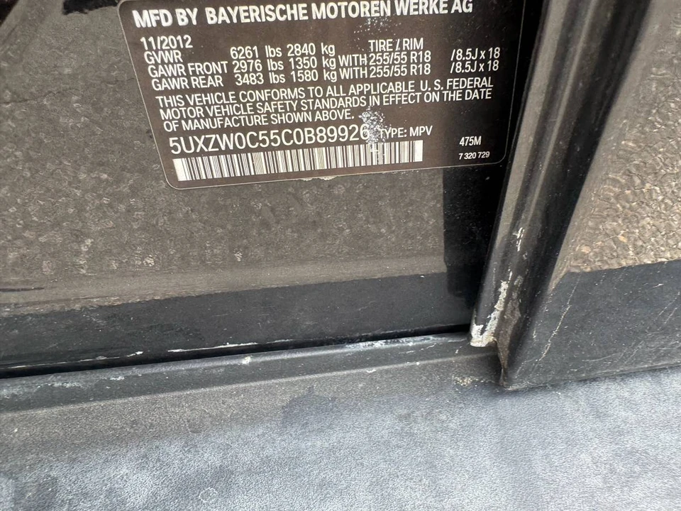 2012 BMW E70 X5 - Image 23 of 23
