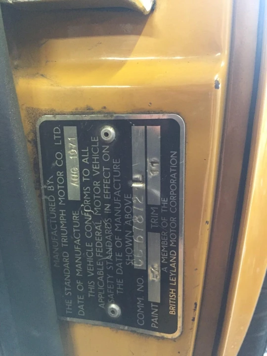 1971 Triumph TR6 (US-spec) - Image 23 of 31