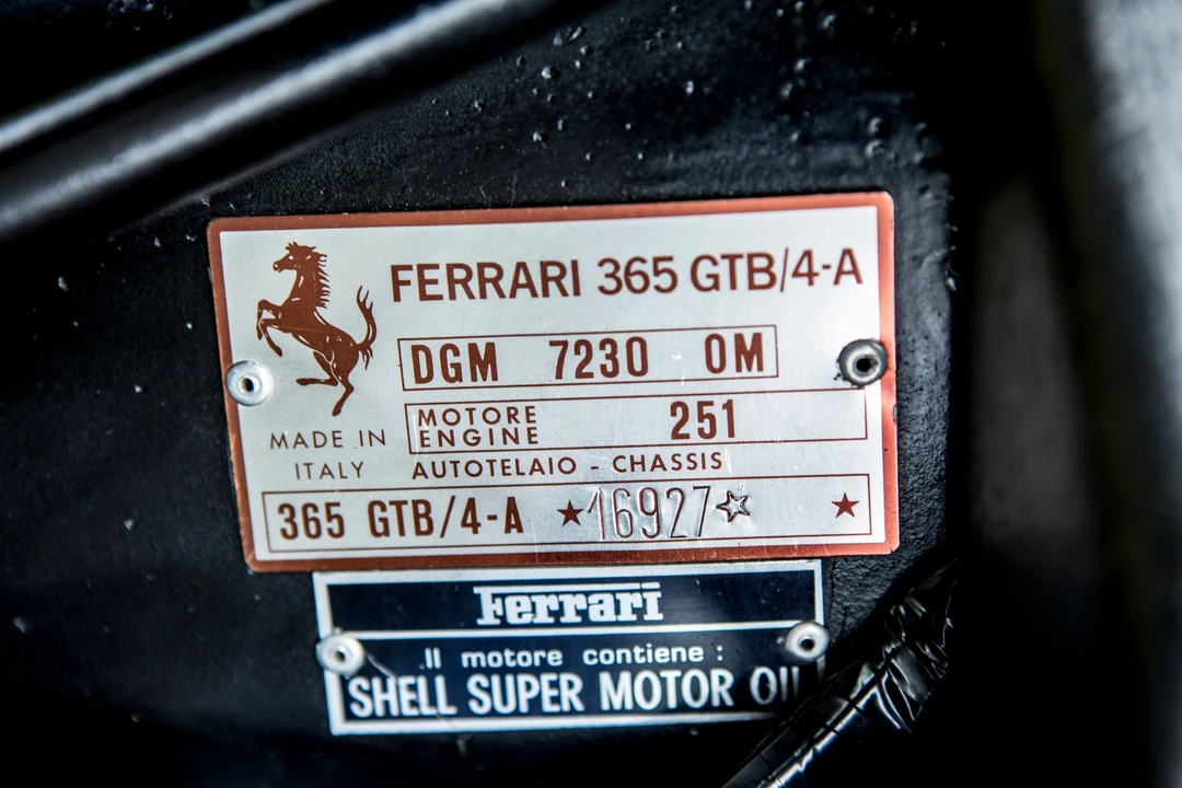 1973 Ferrari Daytona Berlinetta - Image 26 of 31