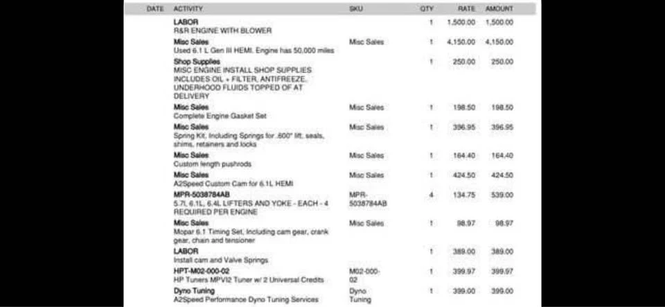 2006 Parts & Memorabilia Mechanical Components - Image 6 of 9