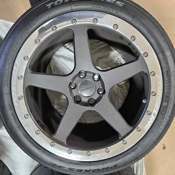 Dodge Viper Forgeline CF1 Beadlocks and Forgeline FF3 Wheels