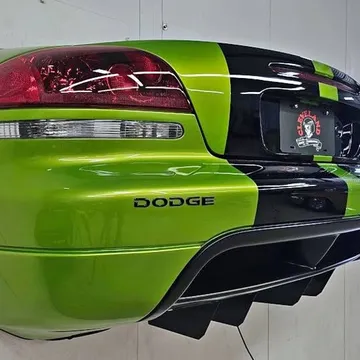 Dodge Viper Rear Bumper Custom Hanging Garage Wall Art