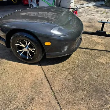 Dodge Viper Fiberglass Race Trailer
