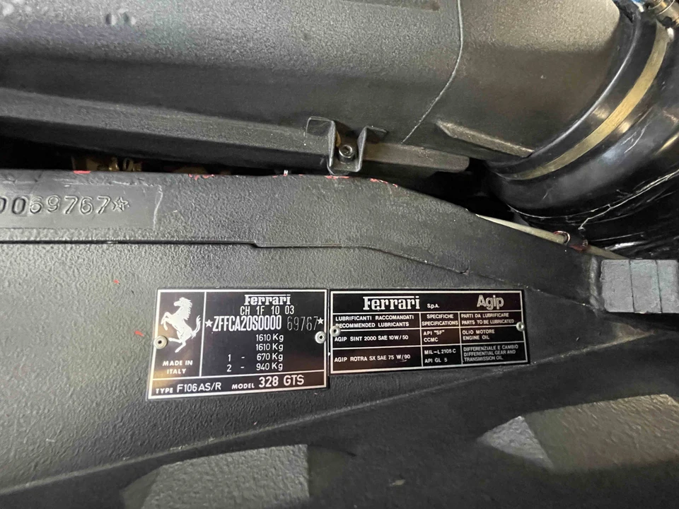 1987 Ferrari 328 GTS - Image 21 of 31