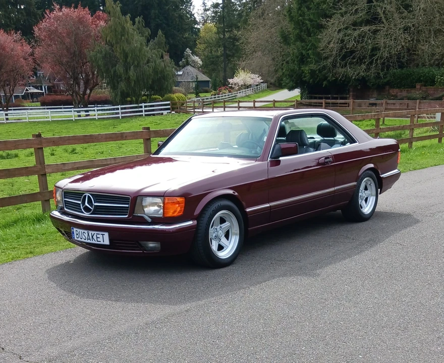 1990 Mercedes-Benz C126 S-Class Coupe - Image 7 of 31