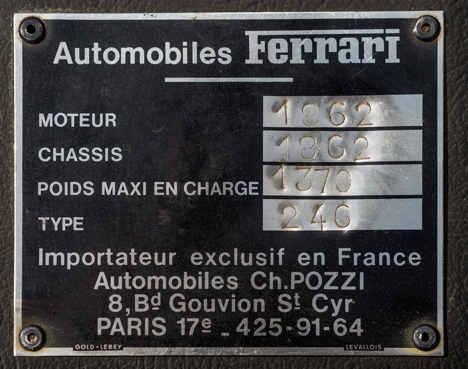 Ferrari Dino 246 GT - Image 25 of 31