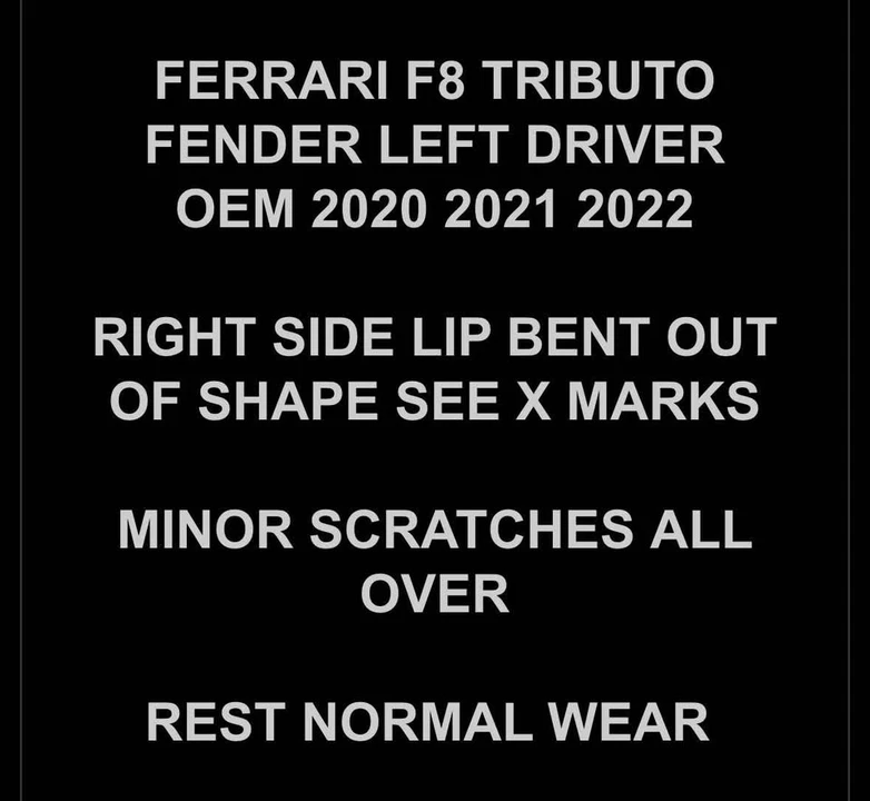 2020 Parts & Memorabilia Bodywork - Image 4 of 4