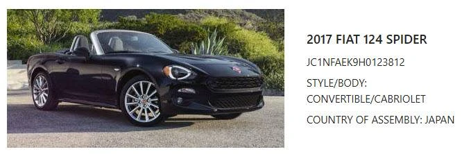 2017 Fiat 124 - Image 3 of 16