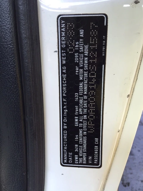 1983 Porsche 911 Carrera SC - Image 4 of 7