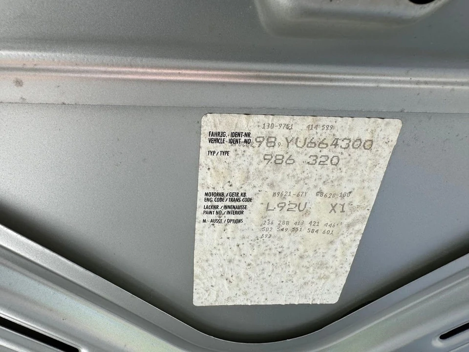 2000 Porsche 986 Boxster S - Image 20 of 26