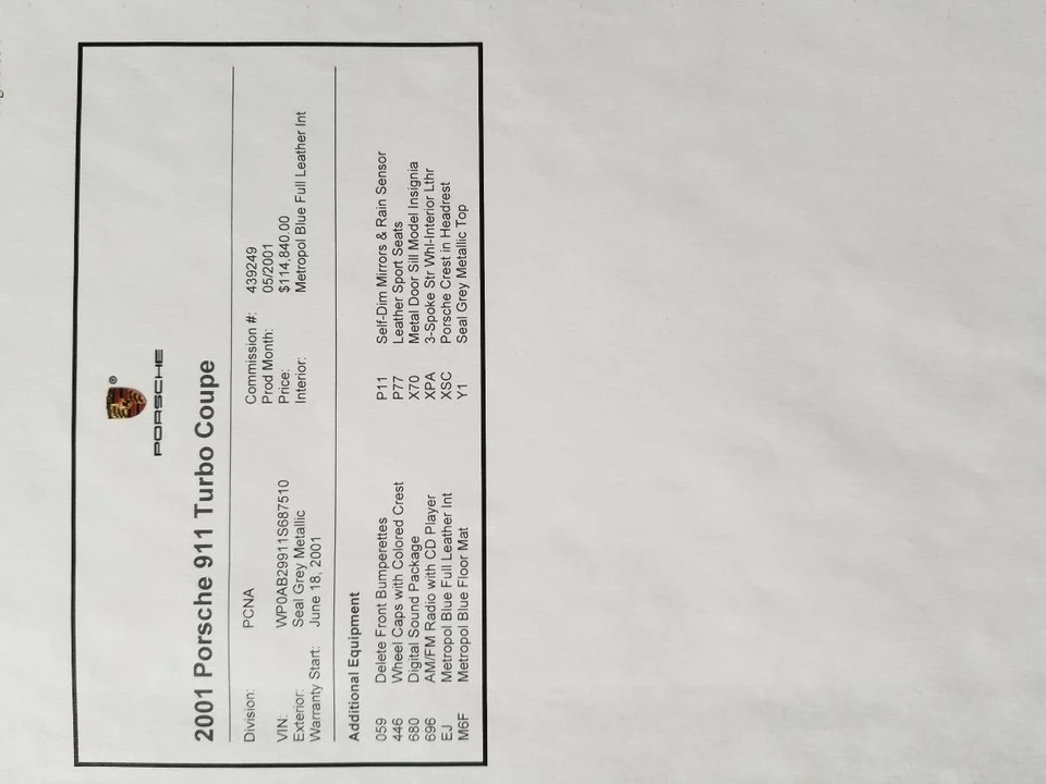 2020 Porsche 992 Carrera - Image 7 of 7