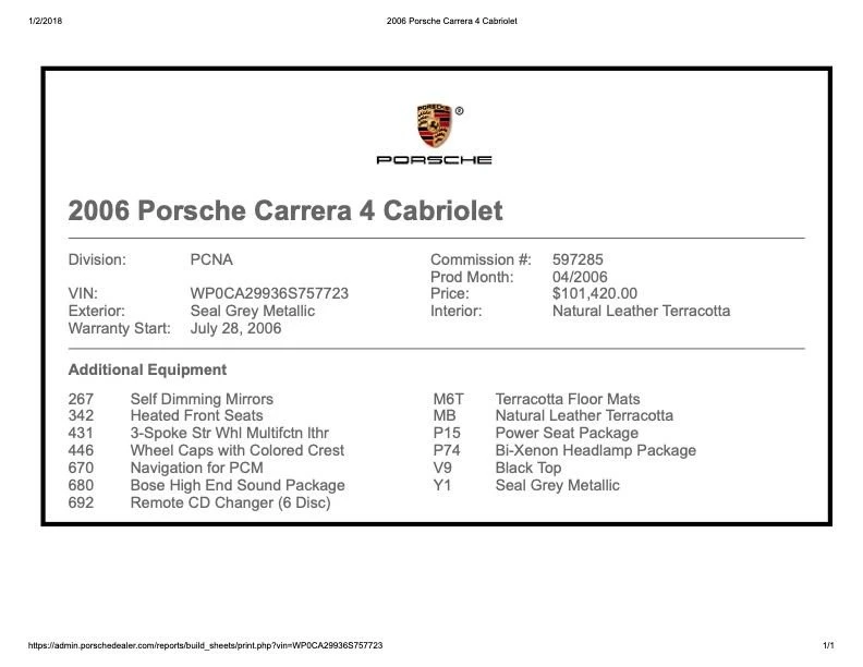 2006 Porsche 997 Carrera 4 - Image 3 of 24