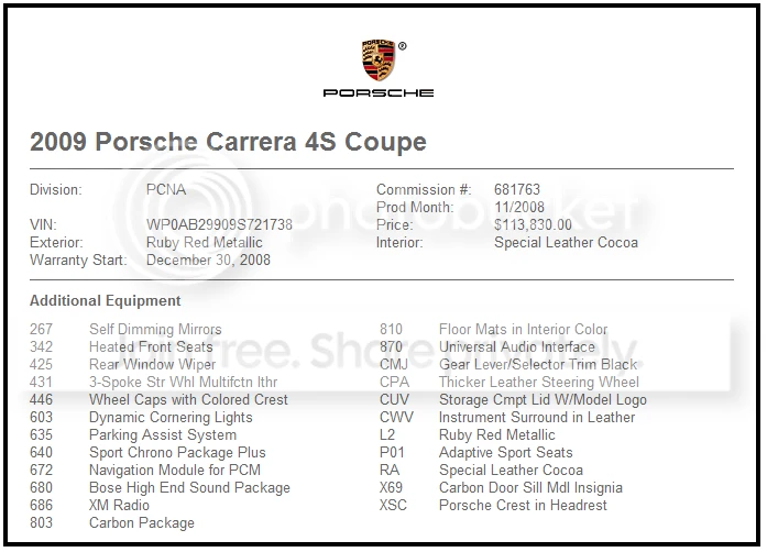 2009 Porsche 997 Carrera 4S - Image 6 of 11