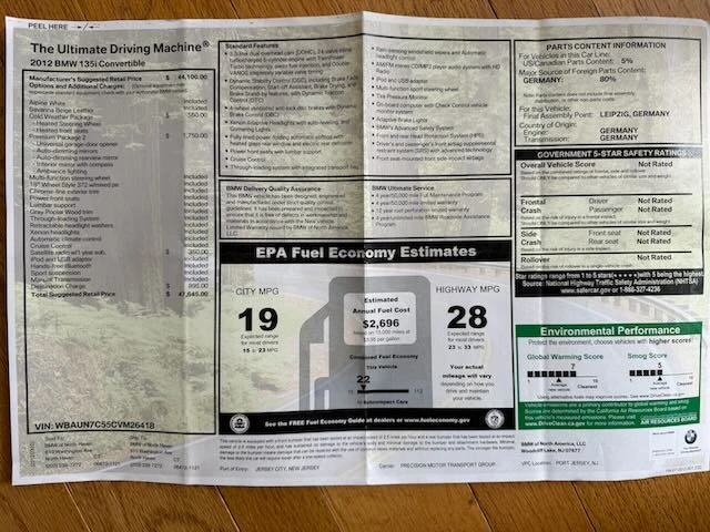 2012 BMW E82 135i & 135is - Image 5 of 5