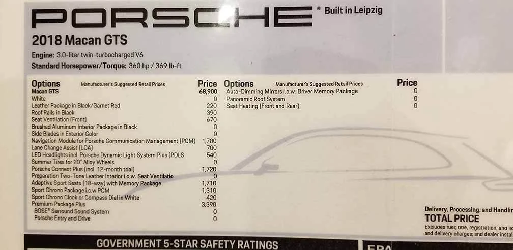 2018 Porsche Macan GTS - Image 10 of 19