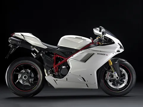 2010 Ducati 1198S Pearl White