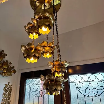 Feldman 6 Lotus Light Fixture (ONE OF A KIND)
