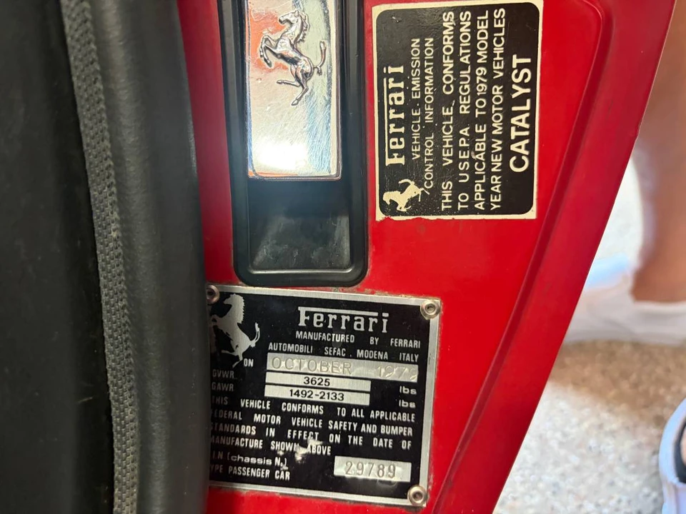 1979 Ferrari 308 GTS - Image 10 of 20