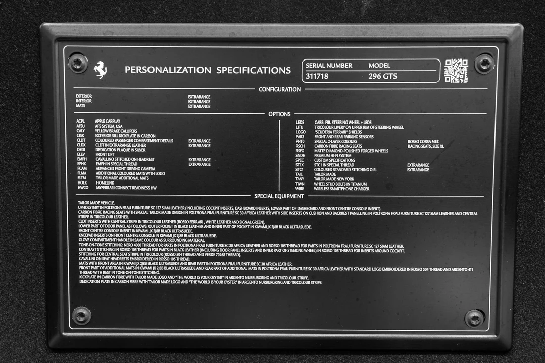 2024 Ferrari 296 GTS - Image 27 of 31