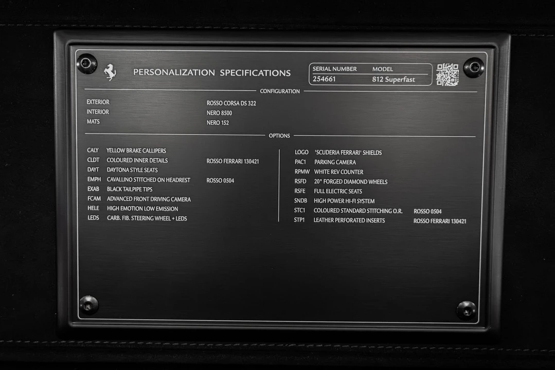 2020 Ferrari 812 Superfast - Image 22 of 31