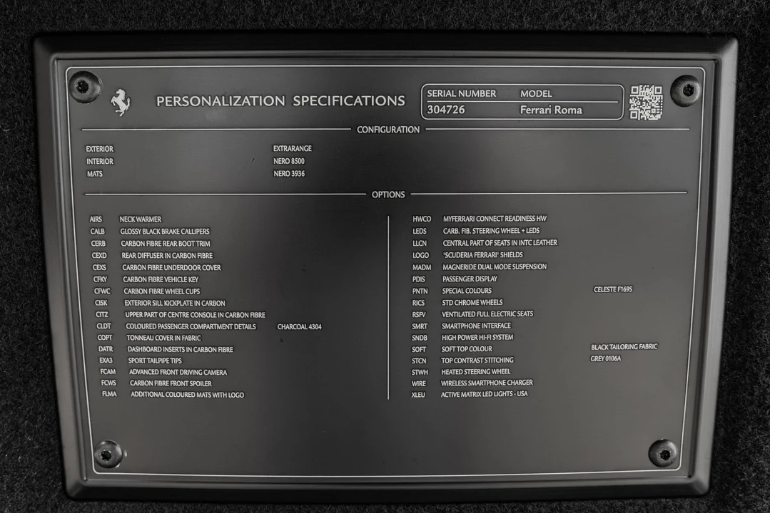 2024 Ferrari Roma Spider - Image 27 of 31