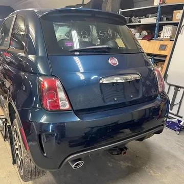 Fiat 500 Turbo Rear Bumper and Trunk