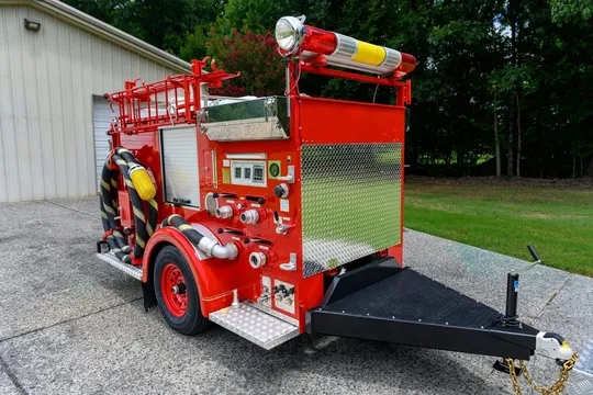 Parts and Automobilia Fire Pump Trailer