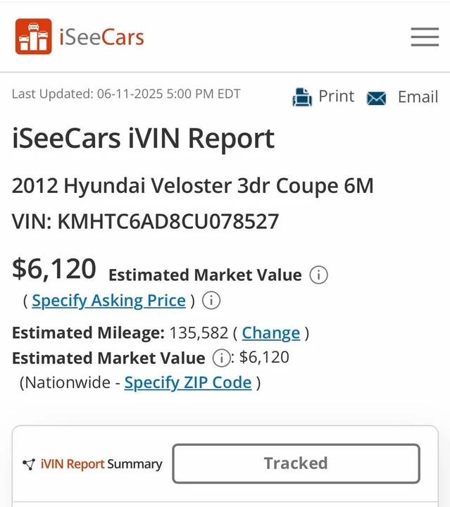 2012 Hyundai Veloster - Image 8 of 10