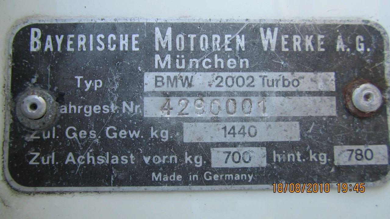 1973 BMW 2002 Turbo - Image 2 of 7