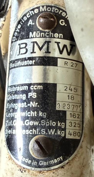 1966 BMW R26 & R27 - Image 28 of 31