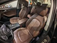 2013 Audi A6 Premium Plus Nougat Interior & Fine Grain Ash Trim