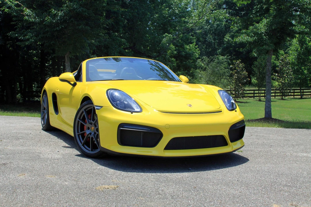 2016 Porsche 981 Boxster Spyder - Image 2 of 21