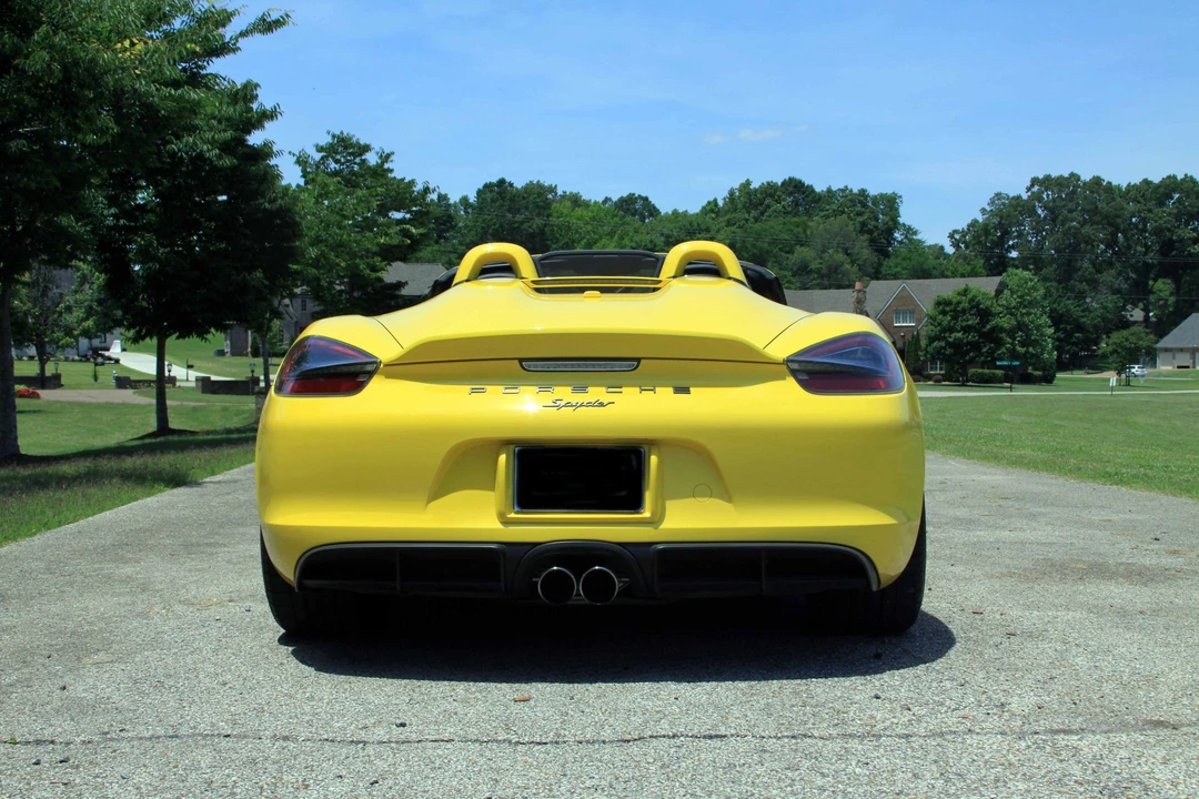 2016 Porsche 981 Boxster Spyder - Image 3 of 21