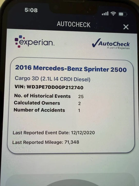 2016 Mercedes-Benz NCV3 Sprinter - Image 9 of 9
