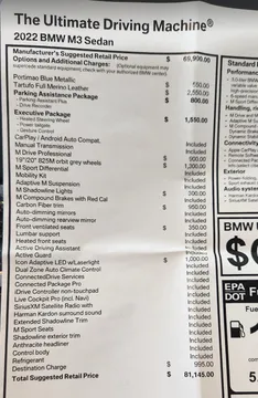 2022 BMW M3