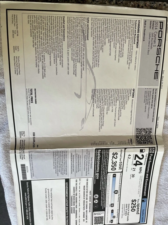 2014 Porsche 981 Cayman S - Image 26 of 31