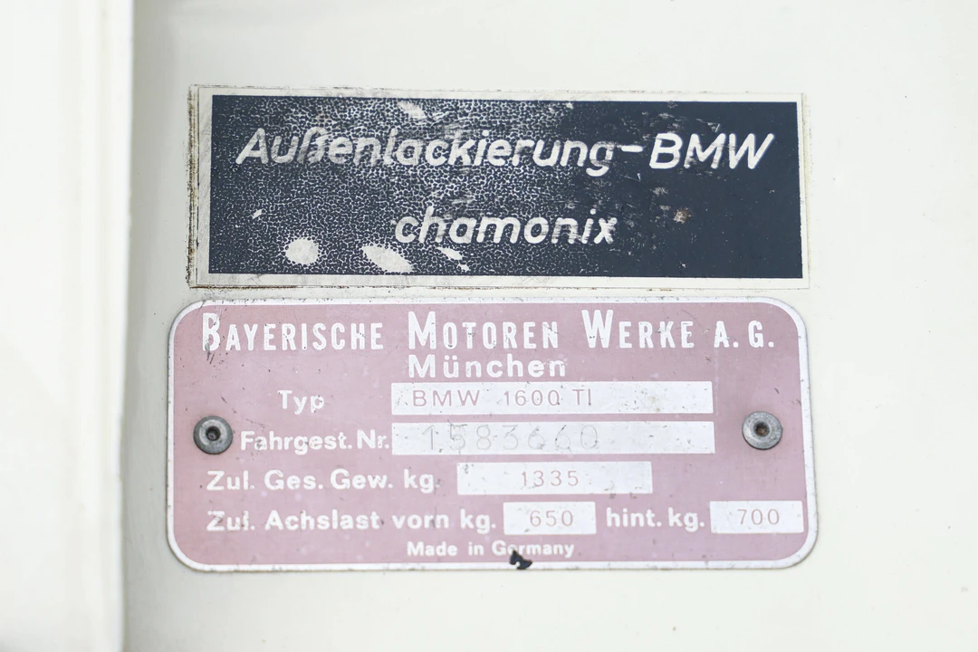 1968 BMW 1600 & 1602 - Image 11 of 11
