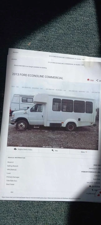 2013 Ford Econoline Van - Image 4 of 8