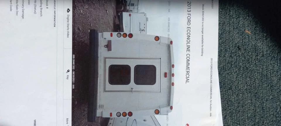 2013 Ford Econoline Van - Image 3 of 8