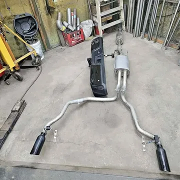 Ford F-150 Shelby Exhaust and Rear Bumper