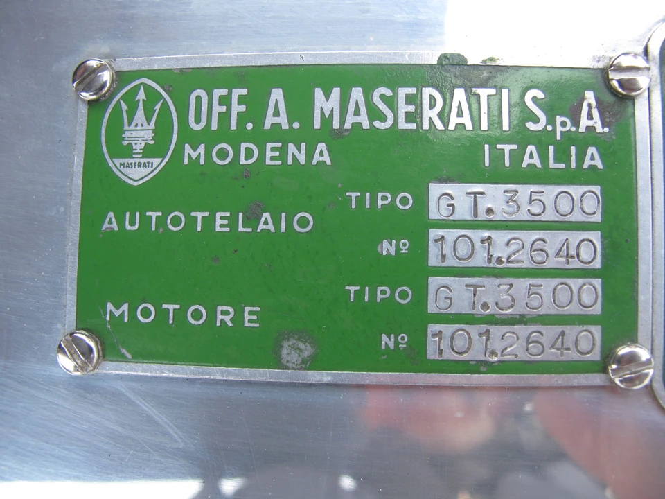 1963 Maserati 3500 GT - Image 9 of 26