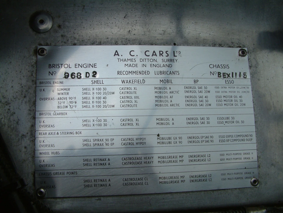 1959 AC Ace & Aceca - Image 7 of 8