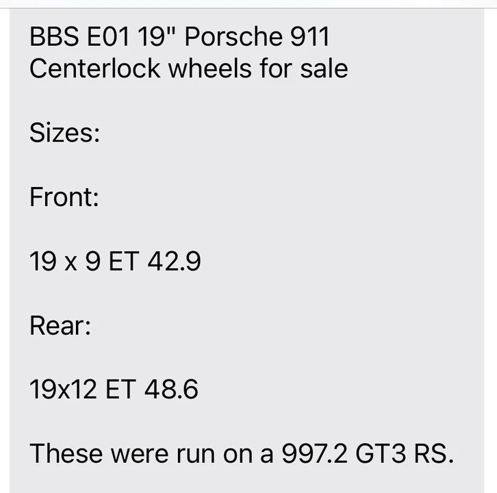 Parts & Memorabilia BBS Wheels - Image 6 of 6