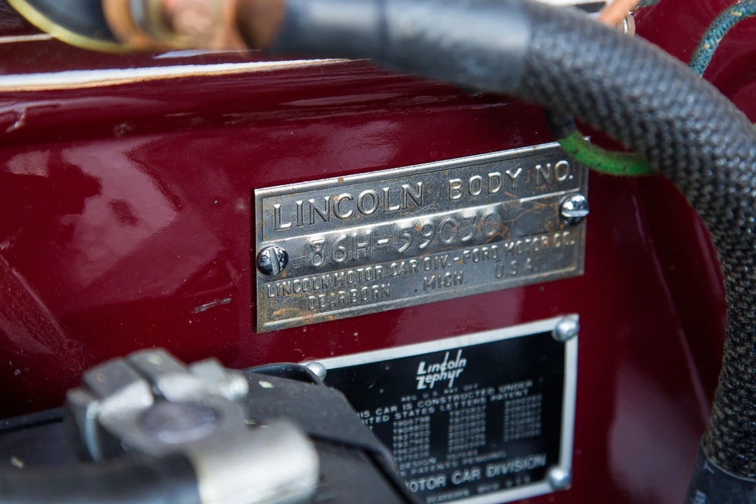 1938 Lincoln Zephyr - Image 3 of 15