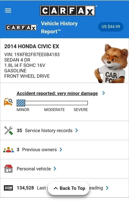 2014 Honda Civic 9th Gen - Image 16 of 17