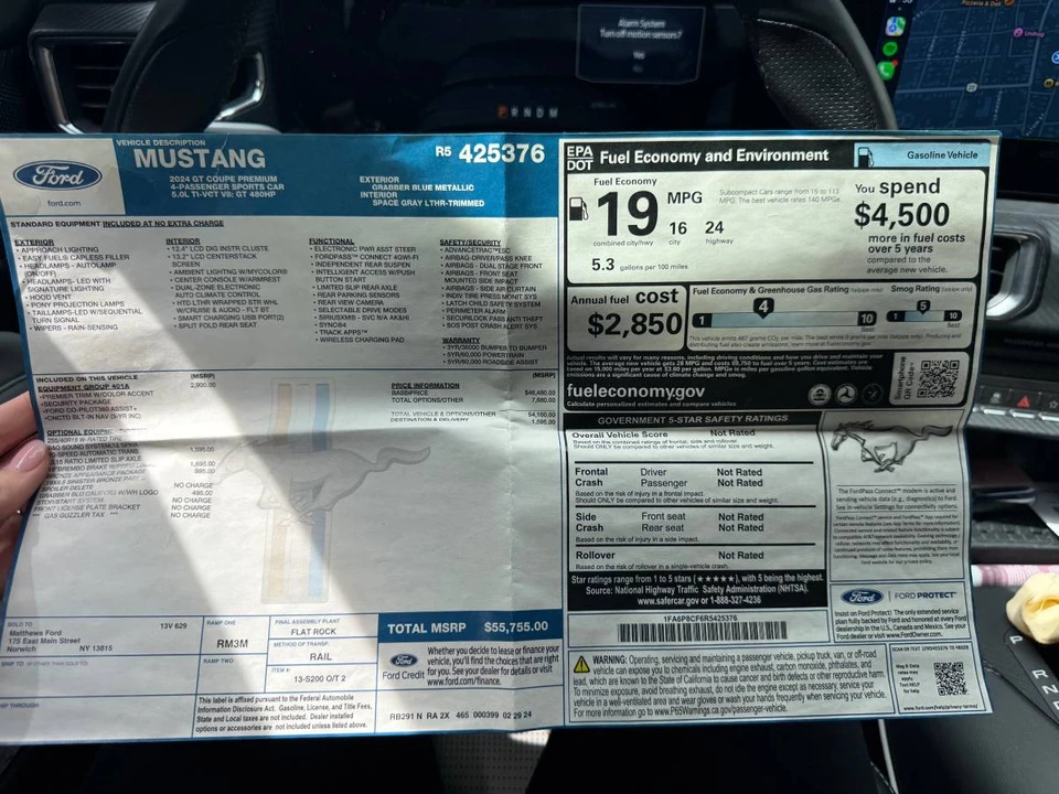 2024 Ford S650 Mustang GT - Image 2 of 7
