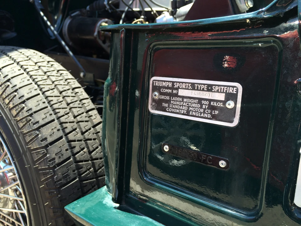 1964 Triumph Spitfire Mark I - Image 30 of 31