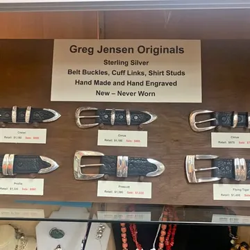 Greg Jensen Originals Belt Buckles/Cuff Links/Shirt Studs