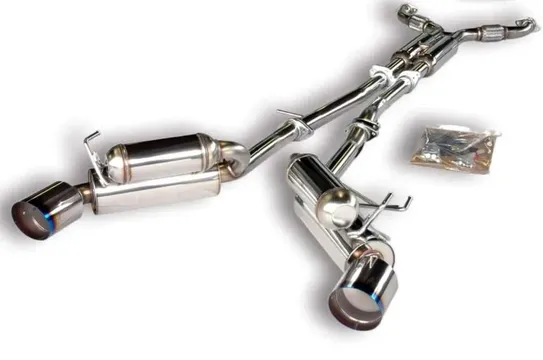 HKS Dual Hi-Power Catback Exhaust with Titanium Tips